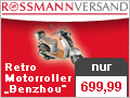 Rossmann Retro Motorroller Benzhou